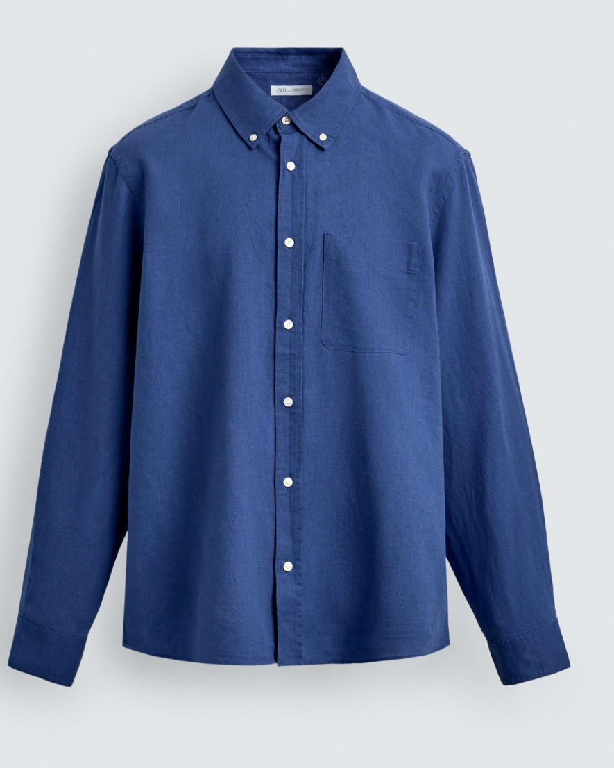 CL REGULAR FIT SHIRT [BLUE]